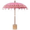 vidaXL Balinese parasol met basis Roze &Oslash; 210-220 cm