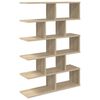 vidaXL Wandplank Sonoma Eiken 70 x 20 x 100 cm Bewerkt hout