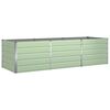 vidaXL Plantenbak Pastelgroen 290 x 100 x 75 cm Gegalvaniseerd staal
