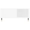 vidaXL Salontafel 80x80x36,5 cm bewerkt hout wit