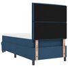 vidaXL Boxspringbed met matras met hoofdeinde Blauw 80 x 200 cm Stof