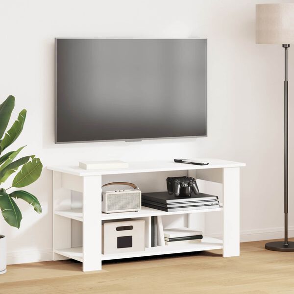 vidaXL TV-standaard Wit 100 x 40 x 50 cm