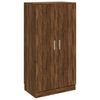 vidaXL Schoenenkast 55x35x108 cm bewerkt hout bruin eikenkleur