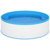 vidaXL Splasher pool met hangende skimmer en pomp 350x90 cm wit