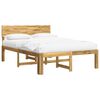 vidaXL Tweepersoonsbed met hoofdeinde ROSTOCK Wit 120 x 200 cm