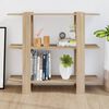 vidaXL Boekenkast/kamerscherm 100x30x87 cm sonoma eikenkleurig