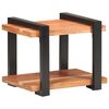 vidaXL Nachtkastje 50x40x40 cm massief acaciahout