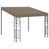 vidaXL Wandprieel 3x3x2,5 m taupe