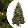 vidaXL Kunstkerstboom met 300 LED Groen 270 cm PVC en Metaal