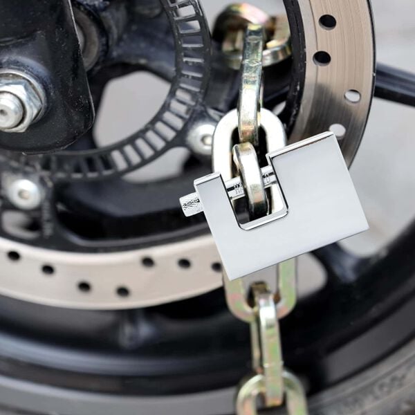 vidaXL Hangslot 12 pcs Zilver 7 x 1,9 x 5 cm IJzer