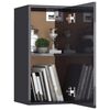 vidaXL Tv-meubelen 2 st 30,5x30x60 cm bewerkt hout hoogglans zwart