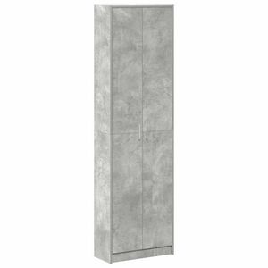 vidaXL Kledingkast met plank Beton Grijs 55 x 25 x 189 cm Bewerkt hout