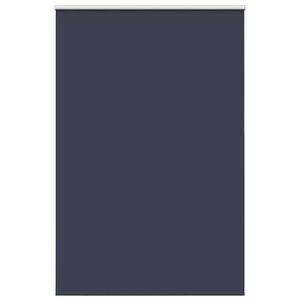 vidaXL Rolgordijn verduisterend 160x230 cm stofbreedte 156,6 cm blauw