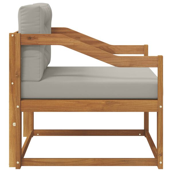 vidaXL Buiten Midden Sofa Massief Acaciahout Naturel