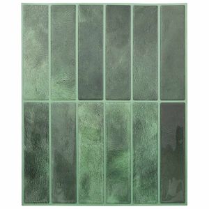 vidaXL Rechthoekige Tegel 20 pcs Donkergroen 29 x 23 x 0,08 cm