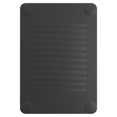 vidaXL Monitorstandaard 43x30,5x13 cm zwart