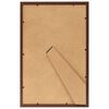 vidaXL Fotolijsten 5 st voor tafel 21x29,7 cm MDF bruin