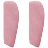 vidaXL Hoofdbord oor Roze 40 x 23 x 6 cm Fluweel