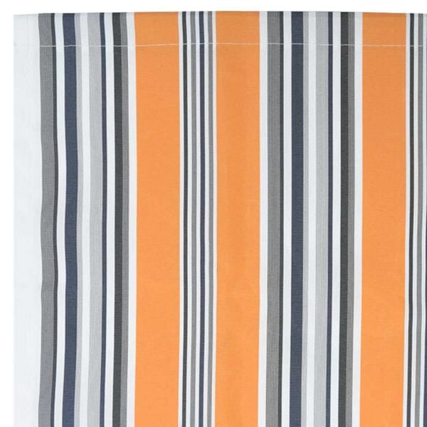 vidaXL Zonnescherm Vervangingen Blauw en Oranje 1000 x 160 cm