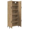 vidaXL Highboard artisanaal eikenkleurig 69,5 x 34 x 180 cm