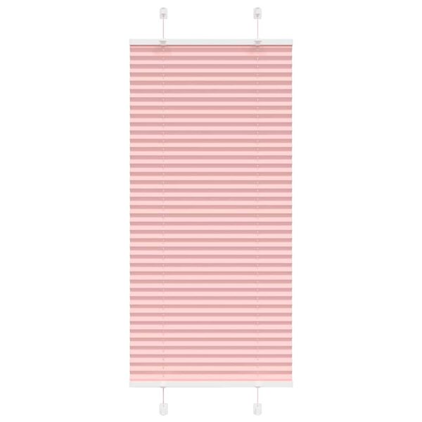 vidaXL Pliss&eacute; rolgordijn 55x100 cm stofbreedte 54,4 cm polyester roze