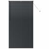 vidaXL Venetiaanse jaloezie Zwart 220 x 110 cm 25 mm Aluminium