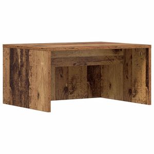 vidaXL Wandbureau Wandgemonteerd Oud Hout 60 x 45 x 30 cm Bewerkt hout