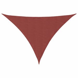 vidaXL Zonneschermzeil Terracotta 7x5x5 m 100% Polyester Oxford