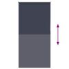 vidaXL Rolgordijn verduisterend 75x130cm stofbreedte 70,7 cm polyester