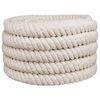 vidaXL Jute Touw 36 mm Wit 100% Tossa jute