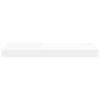vidaXL Wandschap zwevend 50x23x3,8 cm MDF wit