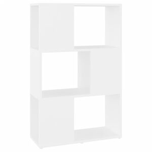 vidaXL Boekenkast/kamerscherm 60x24x94 cm bewerkt hout wit