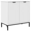 vidaXL Badkamertenk te kast Wit 60,5 x 33,5 x 61 cm Bewerkt hout