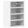 vidaXL Bovenkast Riga 40x29,5x60 cm bewerkt hout wit