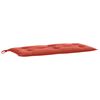 vidaXL Tuinbankkussen 100x50x7 cm stof gem&ecirc;leerd rood