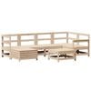 vidaXL 7-delige Loungeset massief grenenhout