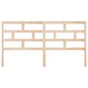 vidaXL Hoofdbord 186x4x100 cm massief grenenhout