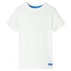 Kindershirt 128 ecru