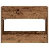 vidaXL Paraplu Standaard Oudhout 65 x 24 x 50 cm Bewerkt hout