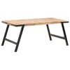 vidaXL Eettafel 180x90x76 cm massief mangohout