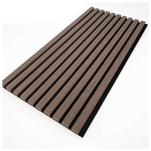 WallArt Wandpanelen 4 pcs Donkerbruin 80 x 40 cm