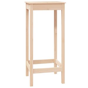 vidaXL Bartafel 50x50x110 cm massief grenenhout