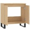 vidaXL Badkamerkast 58x33x60 cm bewerkt hout sonoma eikenkleurig