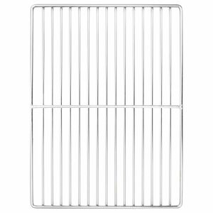 vidaXL Grillrooster 40 x 30 cm Roestvrij staal zilver
