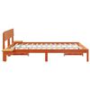 vidaXL Bedframe Wasbruin 160 x 200 cm Massief grenenhout