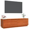 vidaXL TV-kast Bruin 156 x 37 x 45 cm Bewerkt hout