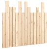 vidaXL Hoofdbord wandmontage 95,5x3x80 cm massief grenenhout