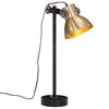 vidaXL Bureaulamp 25 W E27 15x15x55 cm antiek messing