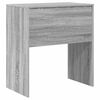 vidaXL Bureau Grijs sonoma 70 x 40 x 76 cm Bewerkt hout