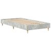 vidaXL Bedframe Beton Grijs 203 x 93 x 25 cm Bewerkt hout